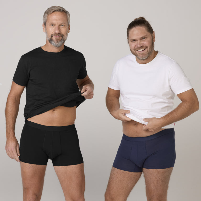 TENA Men 5er-Pack schützende Boxershorts für Männer, bequem und diskret.